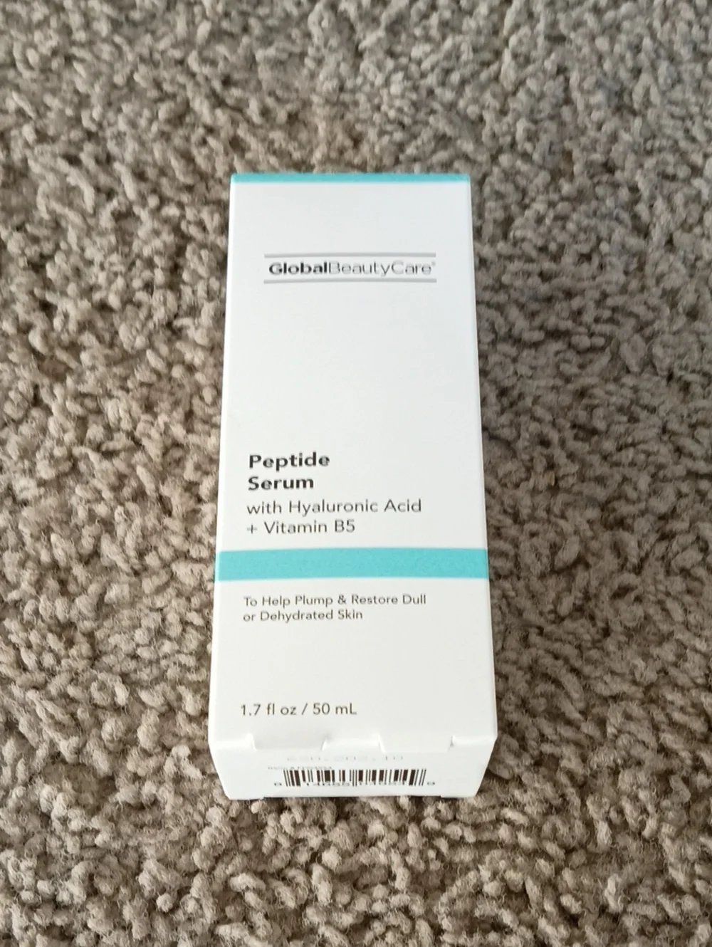 Peptide Serum with Hyaluronic Acid & Vitamin B5 - White/Teal